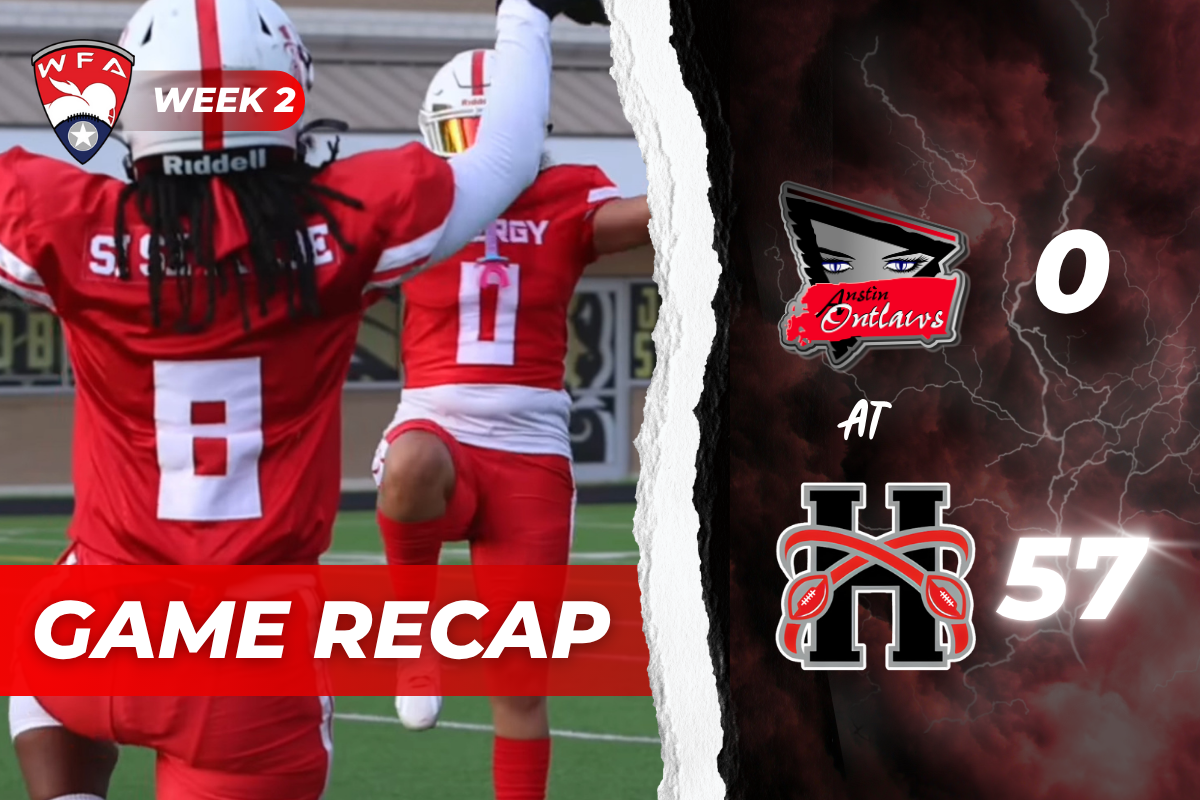 Robinson Dominates, Energy Blast Austin 57-0 in Texas Two-Step